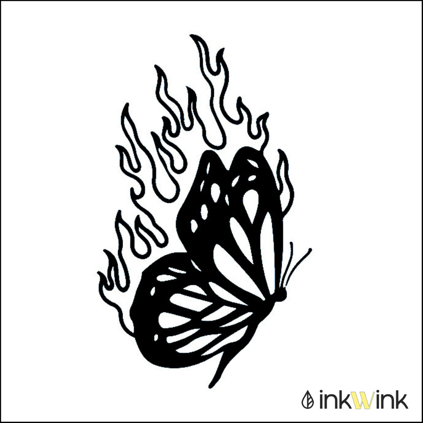 Butterfly on Fire