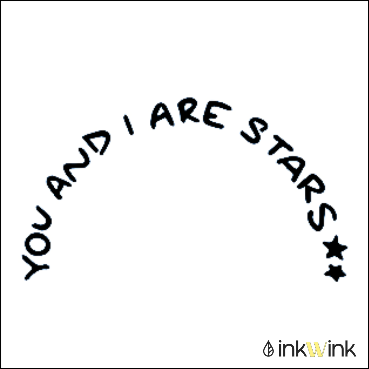 You and I are STARS 🌟