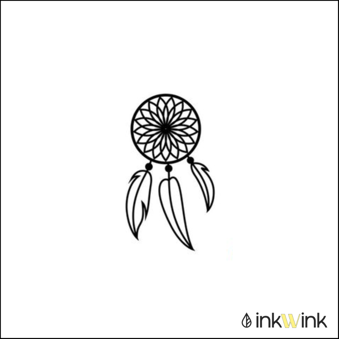 Simple Dream Catcher Tattoo