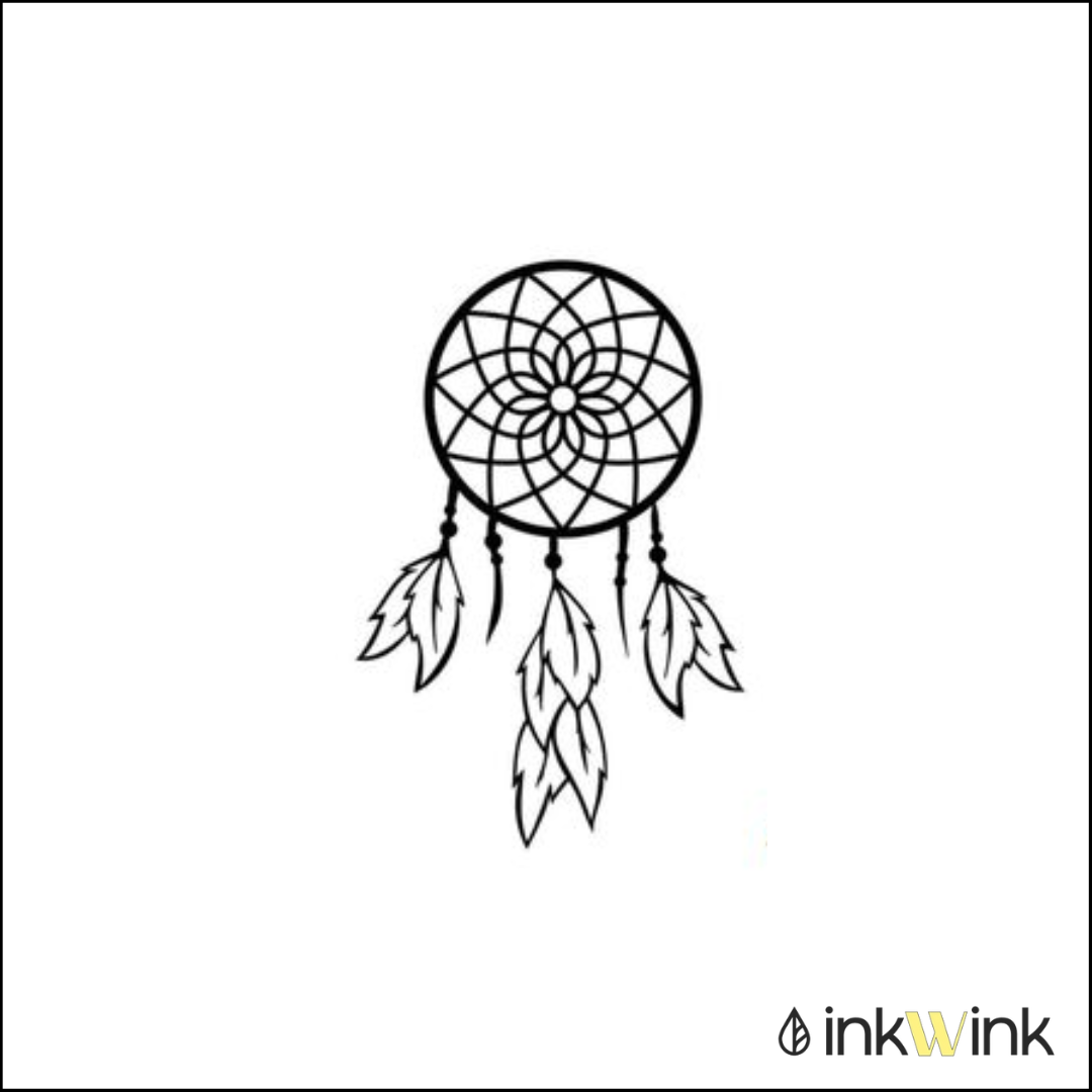 Feather Dream Catcher Tattoo