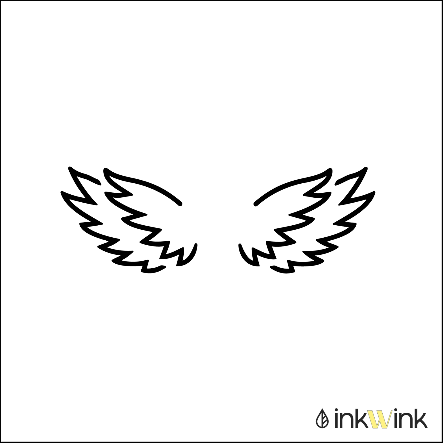 Small Wings Tattoo
