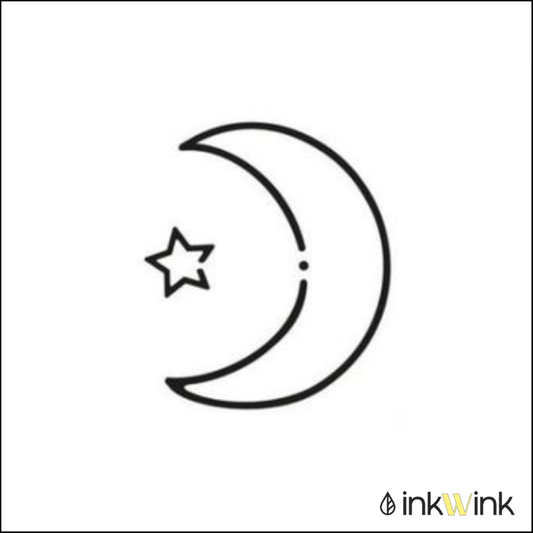 Moon & Star Tattoo