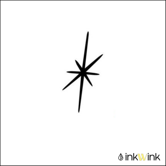 Artful Star Tattoo