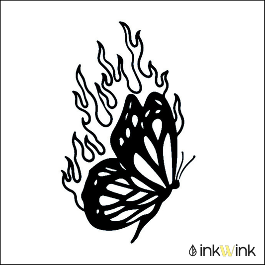 Butterfly on Fire