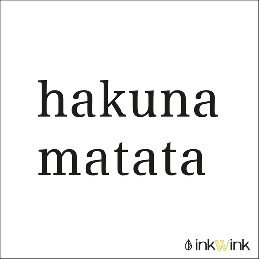 Hakuna matata