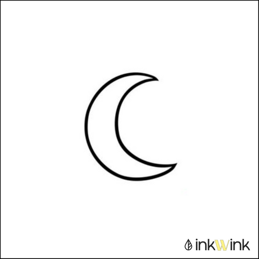 Small Moon Tattoo