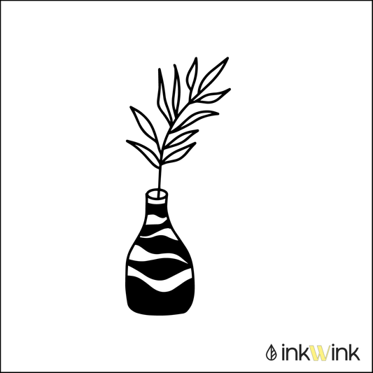 Small Zebra Vase