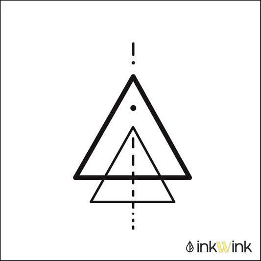 Triangle with Mandala