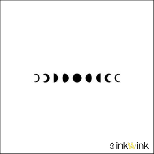 Moon Phases Tattoo